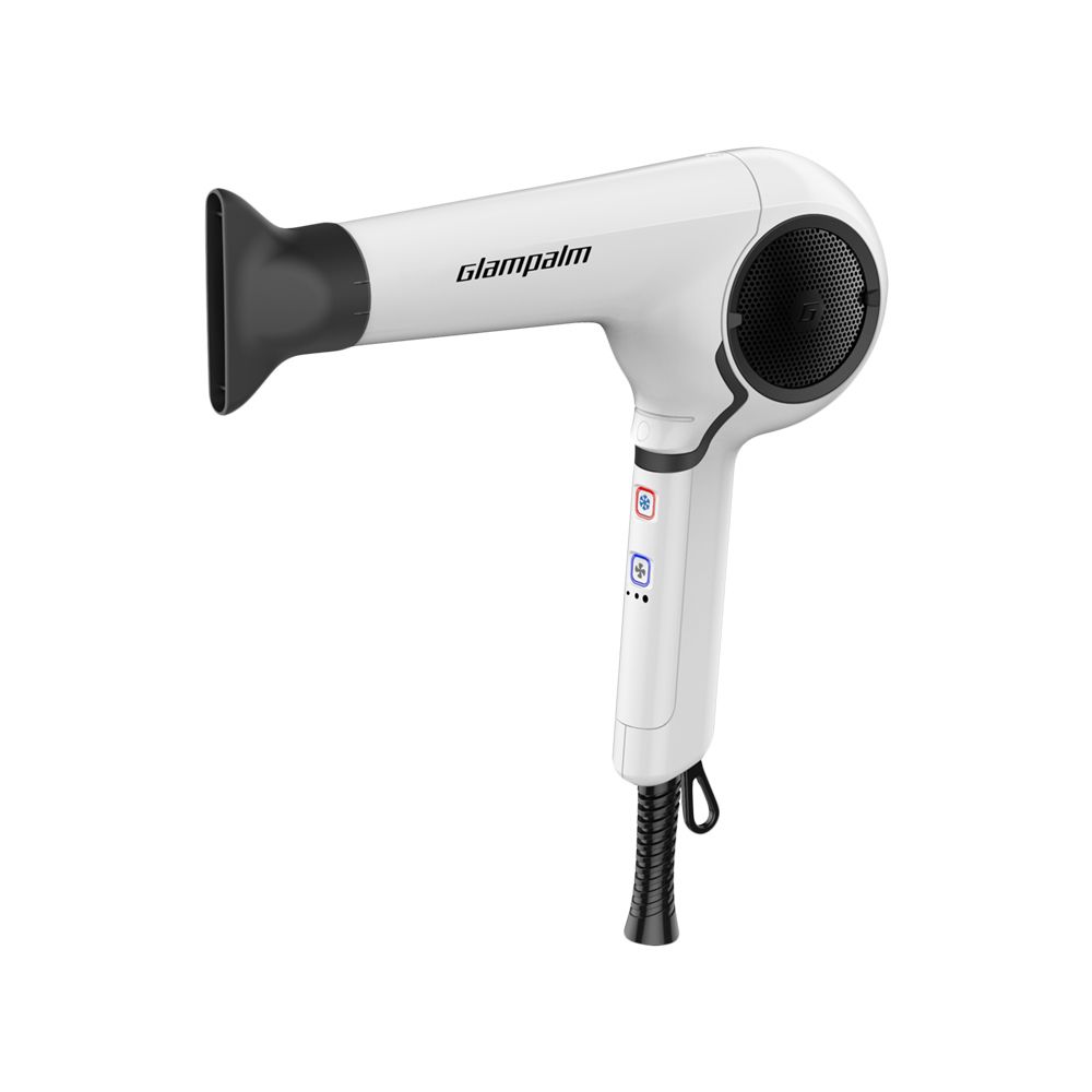 Glampalm Touch Hair Dryer GP715WH (White), BLDC Power Motor Quick Drying, Cold/Warm Air, Anti-Static, Air Filter - Made in KOREA Glampalm Touch Hair Dryer GP715WH (White), BLDC Power Motor Quick Drying, Cold/Warm Air, Anti-Static, Air Filter - Made in KOREA